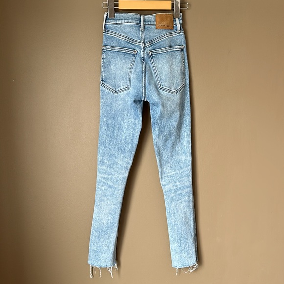 DENIM FORUM The Lola High Rise Skinny Crop Jeans Size 23 - Picture 3 of 13